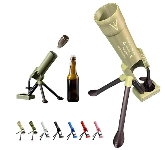 Turbocuite         Ouvre-bière en forme de mortier