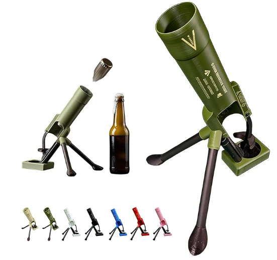 Turbocuite         Ouvre-bière en forme de mortier